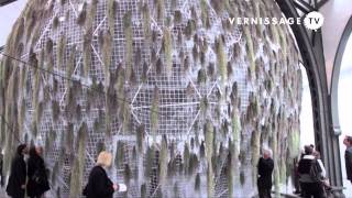 Tomas Saraceno Cloud Cities Opening [upl. by Godrich212]