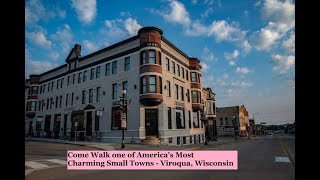 Walk one of Americas Most Charming Main Streets  Viroqua Wisconsin [upl. by Binny924]