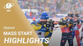 Oberhof 2023 Men Mass Start Highlights [upl. by Rothwell]