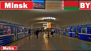 MINSK METRO  Минский метрополитен 2020 [upl. by Nhojleahcim945]