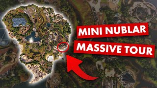 MINI NUBLAR TOUR My Best Park Build amp Biggest Park Tour EVER  Jurassic World Evolution 2 [upl. by Liscomb]