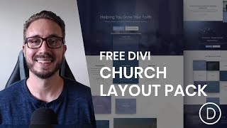 Get a FREE Church Layout Pack for Divi [upl. by Htezil238]