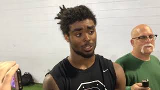 Ohio State CB Damon Arnette Aug 16 2017 [upl. by Uttica]