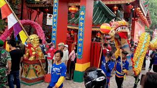 CAP GO MEH Ketapang 08022020  Tatung  Naga  barongsai [upl. by Asenav]