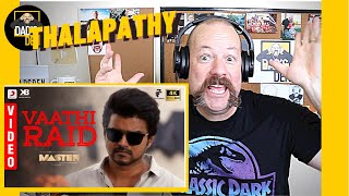 Vaathi Raid Video Song Reaction  Thalapathy Anirudh [upl. by Arquit]