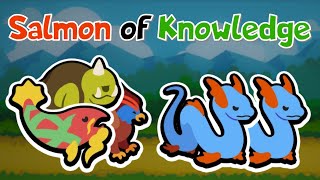 The Salmon of Knowledge ONLY KNOWS DEATH Unicorn Pack  Super Auto Pets [upl. by Aidua451]