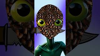 ASMR Alien Care asmr animation short satisfying [upl. by Nibor]