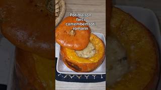 Potimarron farci fromage romarin [upl. by Molahs]