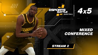 20241211  Mixed conference EBasketball ESportsBattle Stream 2 [upl. by Stretch765]