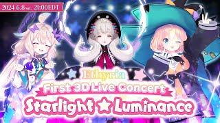 【Starlight ☆ Luminance】Ethyria’s First 3D Live Concert【NIJISANJI EN】 [upl. by Otreblasiul]