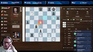 GRENKE Chess Classic and Open 2024  chesscom [upl. by Goldshell172]