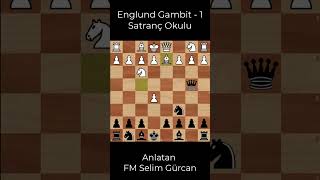 130 BİN KİŞİ 8 HAMLEDE MAT OLDU  ENGLUND GAMBİT  1 [upl. by Nauqal256]