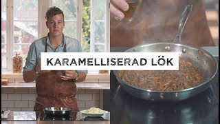 Välstekt med Scanpan  Karamelliserad Lök [upl. by Ryann]