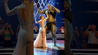 Beautiful women Fuses with Mountain Monster on AGT AGT shorts [upl. by Cia]