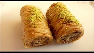 how to make baklava rolls [upl. by Mauralia]