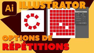 Illustrator  Astuce  Options de répétition [upl. by Koblas]