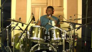 Jazmine Sullivam  Let it Burn  Drum Cover GoPro [upl. by Nylrem]