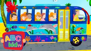 Wheels on the Beach Bus  ABC Kid TV Nursery Rhymes amp Kids Songs [upl. by Astraea]