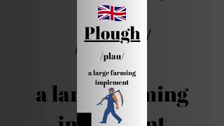 How to Pronounce Plough CorrectlyBritish Accent english britishpronounciation [upl. by Lynelle]