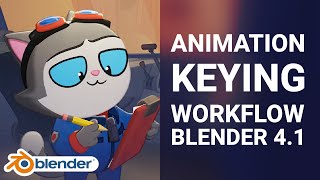 Keying Animation Updates in Blender 41 [upl. by Rosabella]