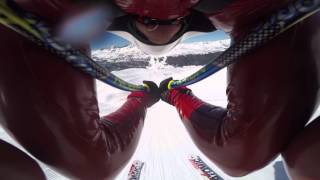 Grandvalira FIS Speed Skiing World Cup 2016 by GoPro  Conditions Riberal Slope [upl. by Aynot]