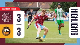 Taunton Town FC 3  3 Gloucester City AFC  Southern League Premier South  Match Highlights [upl. by Llehcar35]