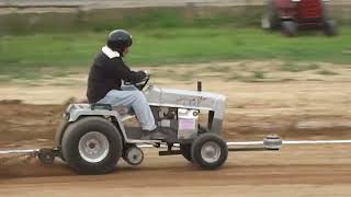 Dual Garden tractor pulls at Hookstown fair [upl. by Silver]