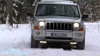 Jeep Commander Limited 57l HEMI V8  Testfahrt unter extremen Bedingungen im Gelände [upl. by Inar]