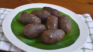 THOIDING ASUBA MATUM  TRADITIONAL MANIPURI CONDIMENT  GRINDED PERILLA SEED BALLS [upl. by Xaviera]