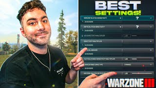 BEST WARZONE CONTROLLER CONSOLE SETTINGS AND GRAPHICS SETTINGS [upl. by Eidoc438]