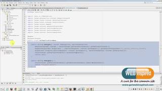 JAVA TUTORIAL Spring 3 security on a JSF 2 example [upl. by Eitisahc]