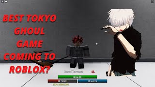 UPCOMING TOKYO GHOUL GAME IN ROBLOX SHOWCASING ALL CCG [upl. by Lizabeth]