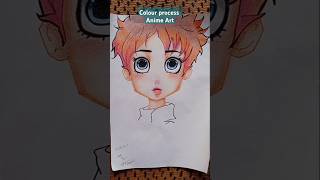 Colouring Tutorial❄️🖍️Anime colouring Tutorial drawing anime animestyle sketch video art [upl. by Mancino]