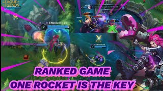 RANKED GAME JINX ONE ROCKET IS THE KEY  EMenemz 12 [upl. by Hsirrap4]