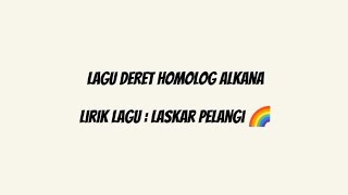 LAGU DERET HOMOLOG ALKANA OLEH KELOMPOK 3 KELAS XI4 [upl. by Neerahs806]