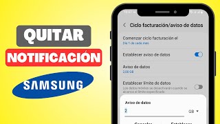 📶❌ Como QUITAR la NOTIFICACIÓN de ADVERTENCIA de DATOS en SAMSUNG FÁCIL y RÁPIDO [upl. by Siahc177]