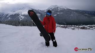 Test snowboard Jones Stratos 2024 [upl. by Schilt]