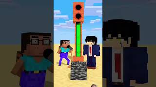 Help Him to Sing♥️😀minecraft animation minecraftanimation funny minecraftmemes trending funny [upl. by Enidanreb67]