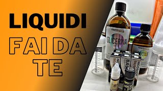 TUTORIAL Come preparare LIQUIDI per lo svapo fatti in casa dagli AROMI‼️ [upl. by Yliak]