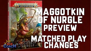 Matched Play Changes  Maggotkin of Nurgle Battletome Preview  3rd Edition Warhammer Age of Sigmar [upl. by Dorrehs]