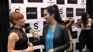 Gina Starbuck from Abbys Ultimate Dance Competition  Art4Life Gala  AfterBuzz TV Interview [upl. by Ravilob]