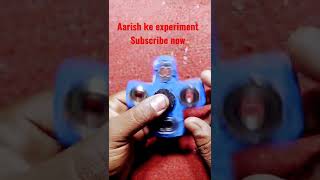 spinner kaise banate hai aarishkeexperiment spinner [upl. by Ozzie233]