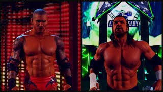 RANDY ORTON VS TRIPLE H [upl. by Harwin]