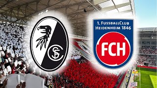 SC Freiburg  FC Heidenheim  120 Jahre Choreo und emotionaler Streich Abschied [upl. by Ydderf608]