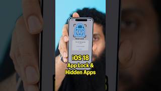 App Lock and Hidden Apps in iOS 18 shorts ios18 [upl. by Seidler370]