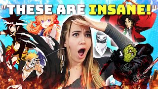 REACTING to ANIME OPENINGS amp ENDINGS For The FIRST TIME 2 [upl. by Yve]