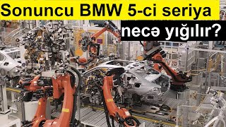 BMW G60 Almaniyada zavodda yığılması [upl. by Rehpotsirk416]