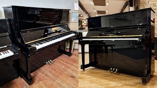 Yamaha U1 VS Yamaha U3  Comparison Demonstration  Sherwood Phoenix [upl. by Sibell]