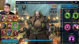 Rebuild My UnderPriest Brogni  Raid Shadow legends Hindi [upl. by Hazaki]