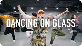 DANCING ON GLASS  BUMKEY LIVE  Mina Myoung X Shawn Choreography with BUMKEY [upl. by Ainedrag]